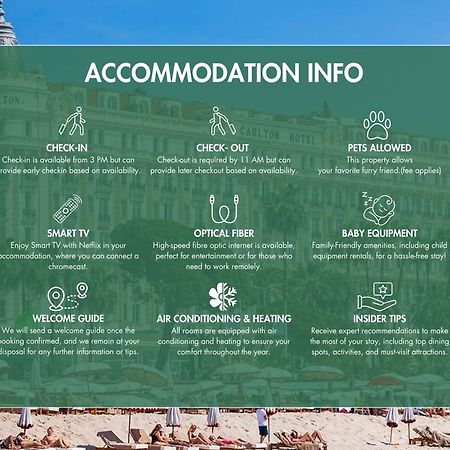 Lb Vacation Rentals I Big Loft 107M2, 10Min Walk To Palais Des Festivals Канни Екстер'єр фото